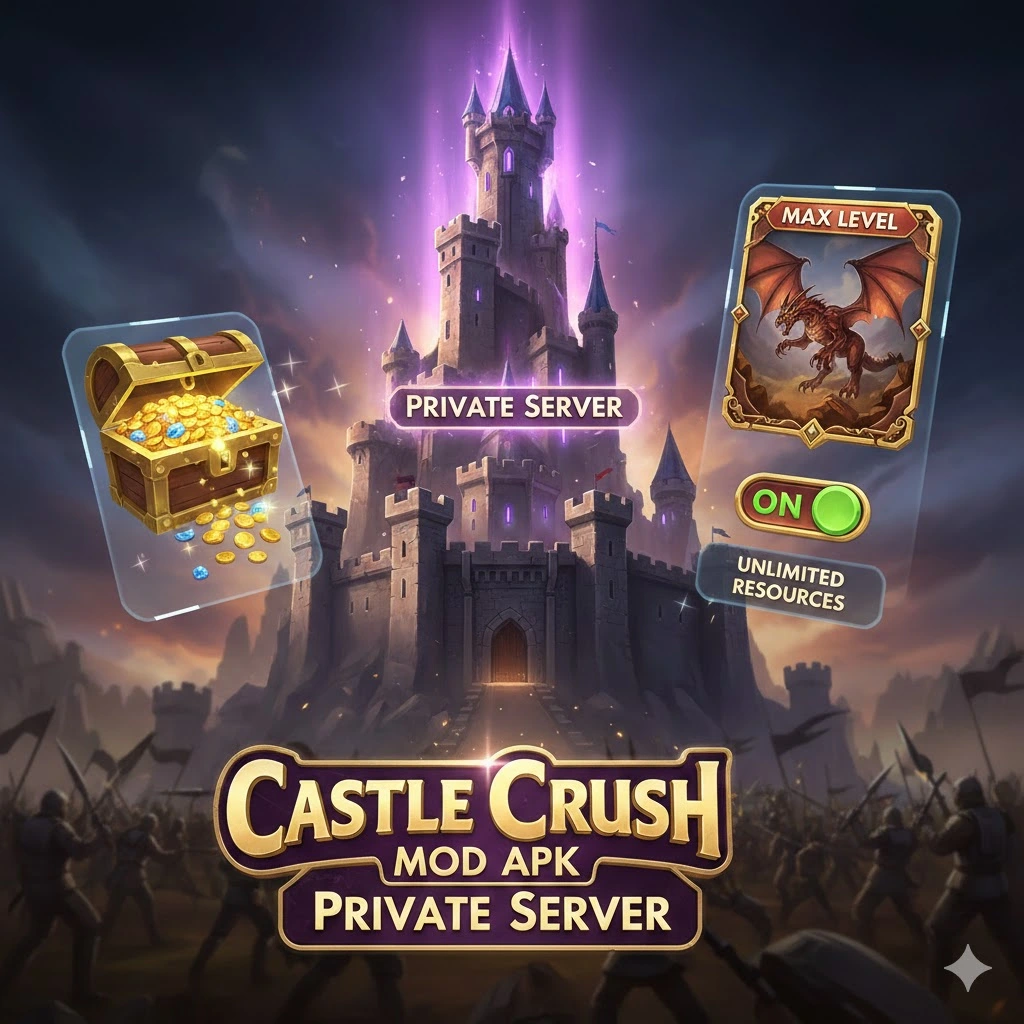 Castle Crush Mod APK Private Server Guide Features Risks